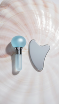 Set Cryothérapie Visage et Gua Sha Inox Cocoon Beauté