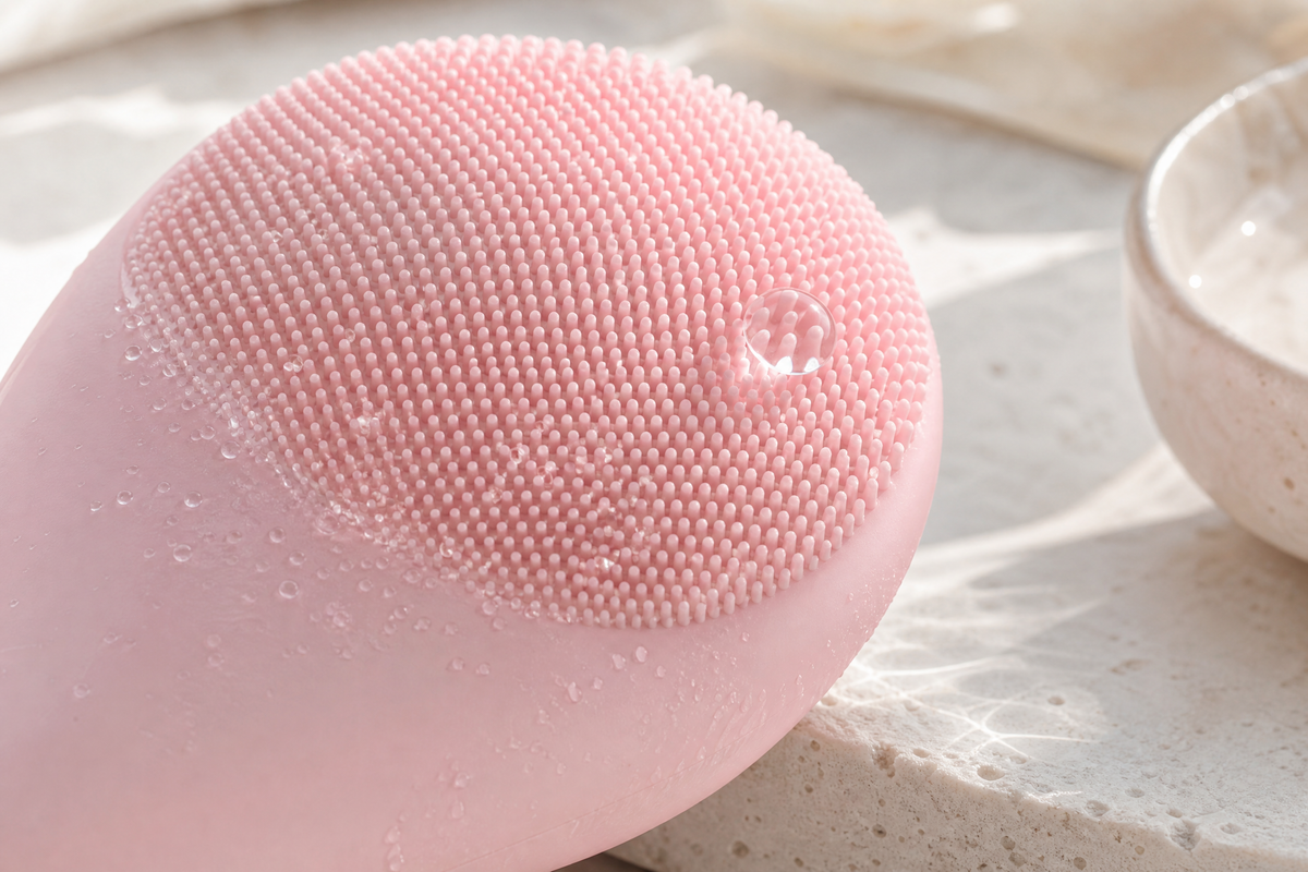Brosse Nettoyante Visage en Silicone
