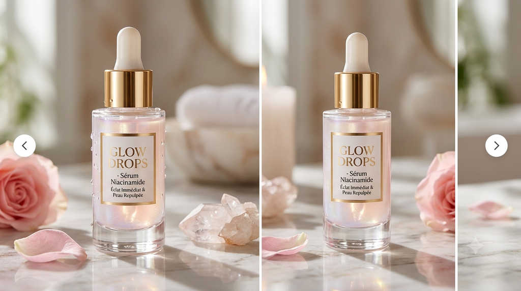 Texture Glow Drops Sérum Niacinamide Cocoon Beauté